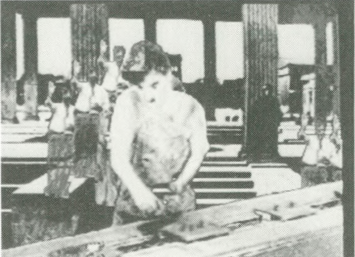 "Aktualismus" by Ghislaine Gohard, scan from the VideoFest 92 program booklet.