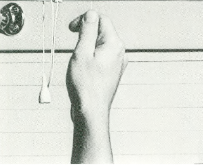 "Open Up" by Volker Schreiner, scan from the VideoFest 92 program booklet.