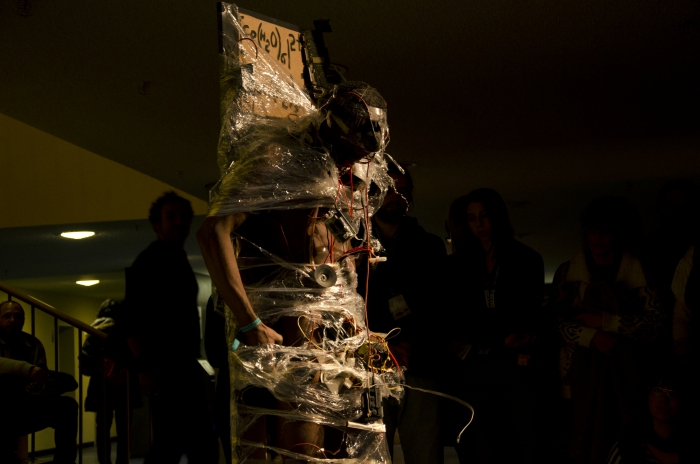 Picture of "Afamako", performance by Jelili Atiku