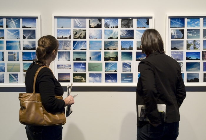 Chemtrails by Christoph Keller, exhibited at transmediale.08