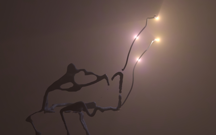 James Ferraro presents: Plague at transmediale 2018 face value. Design: Nate Boyce